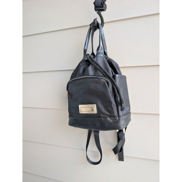 Versace Parfums Backpack Bag mini Black Drawstring - Picture 2 of 11